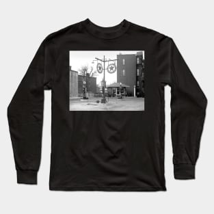 Corner Gas Station, 1925. Vintage Photo Long Sleeve T-Shirt